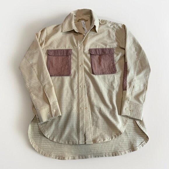 Lululemon Grid Fleece Hiking Overshirt ~ EUC - Picture 1 of 8